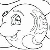 Fish Coloring Mammals Pages Marine Surfnetkids Next Happy sketch template
