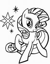 Rarity Coloring Pages Kids Fun sketch template