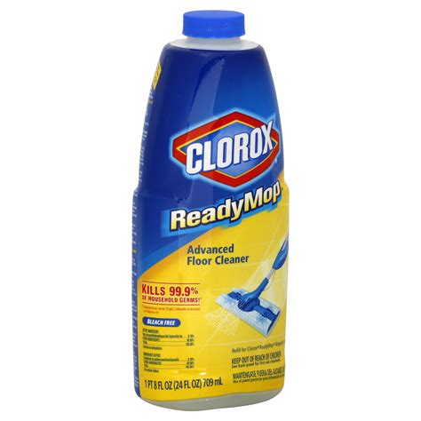 clorox readymop advanced floor cleaner  pt  oz  fl oz  ml