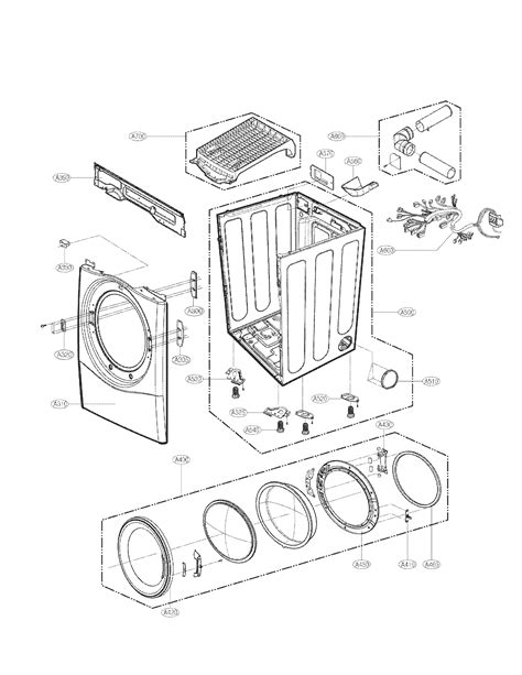 lg dle8377wm dryer parts sears partsdirect