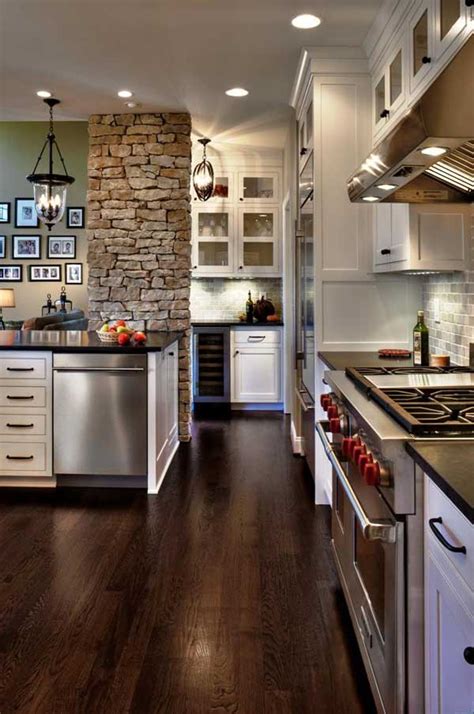 stunning stone kitchen ideas bring natural feel  modern homes amazing diy interior