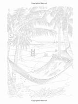 Dover Pages Paradise sketch template