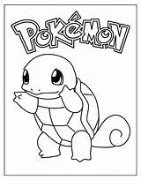 Coloring Squirtle Pikachu sketch template