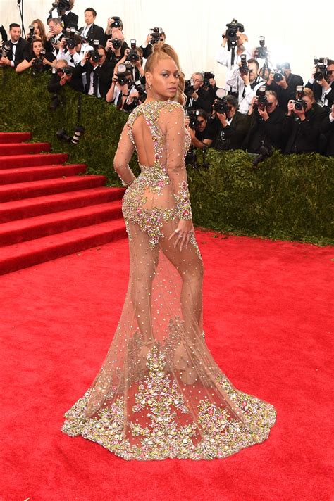 Beyoncé S Met Gala 2015 Dress Is Barely There Huffpost