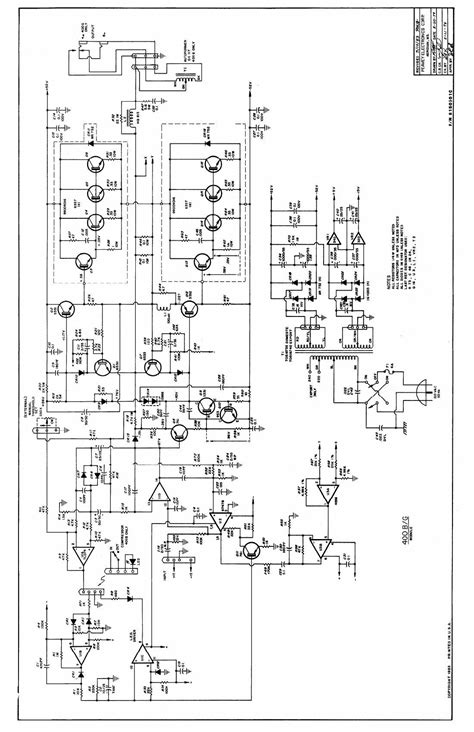 audio service manuals   peavey bg power module schematic