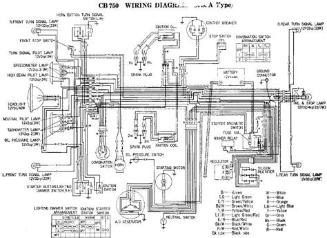 honda cb wiring system