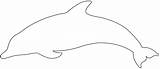 Dauphin Silhouette Dolfijn Dolphin Silhouetten Silhouettes Afdrukken Downloaden Coloriages sketch template