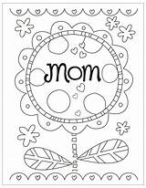 Coloring Pages Mothers Mother Printable Mom Preschool Print Flower Hallmark Frame Nana Happy Book Retirement Ever Color Colouring Sheets Template sketch template