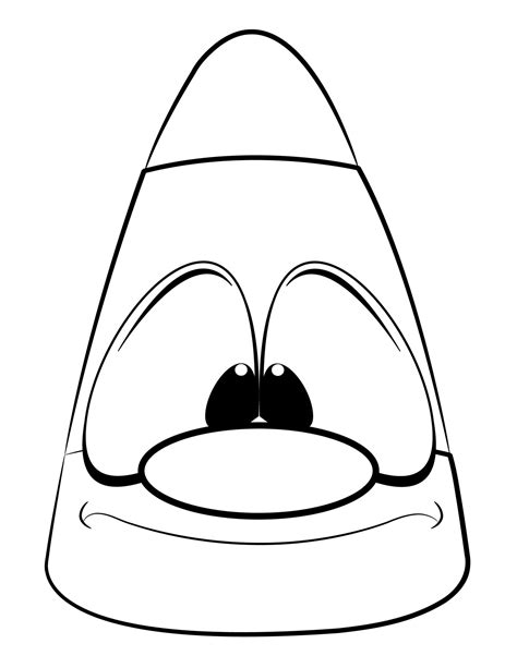 candy corn characters kids coloring pages   jpeg png etsy