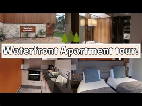 waterfront apartments   center parcs elveden forest youtube