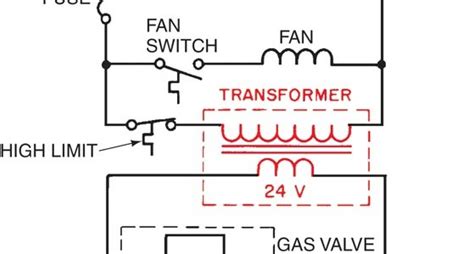 volt furnace transformer wiring diagram