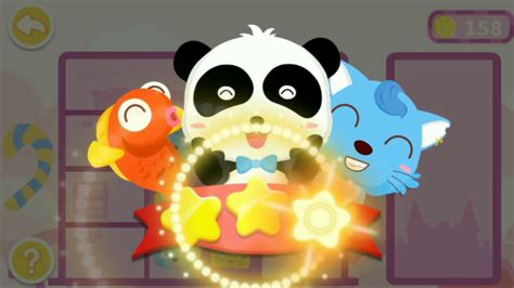 baby bus game  panda hotel manager stage  babybus kids game