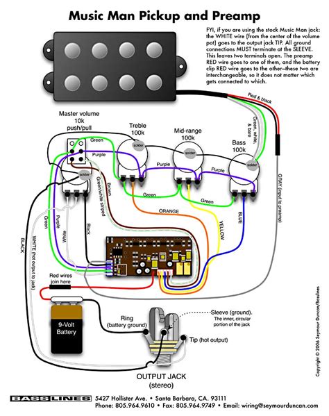bass wiring diagrams wiring diagram bass guitar home wiring diagram active pickup guitar