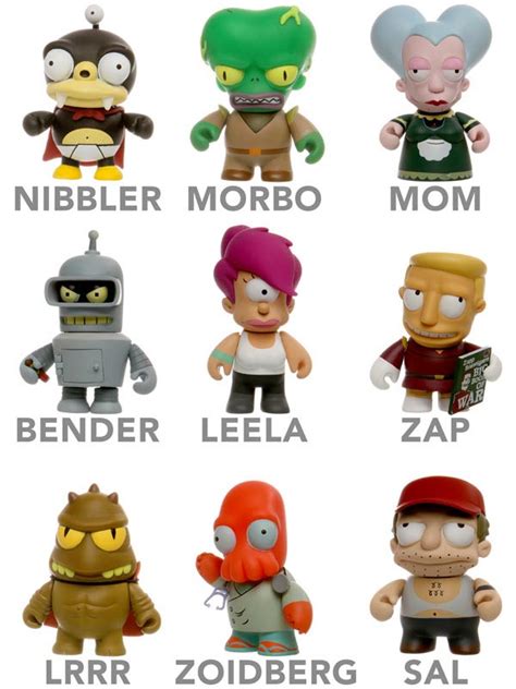 limited edition futurama mini collectible figures gadgetsin