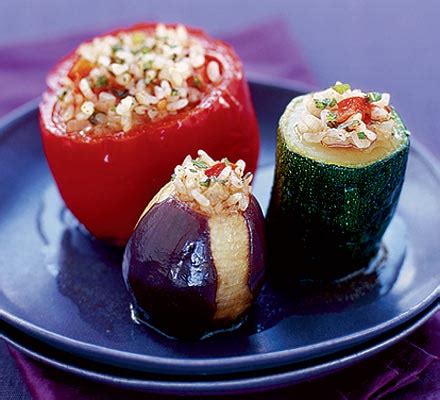 stuffed baby vegetables bbc good food middle east