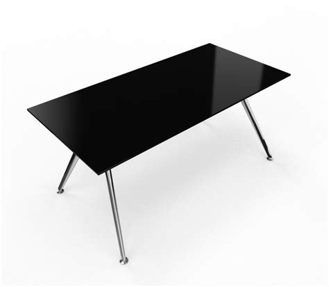 Arkitek Large Rectangular Glass Desk Table Office Reality