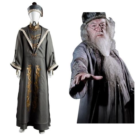 Harry Potter Albus Dumbledore Costume Adult Men Harry Potter Etsy