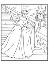 Cinderella Coloring Princess Pages Sheets Disney Printable Barbie Disneyprincesscoloring Library Clipart Print sketch template