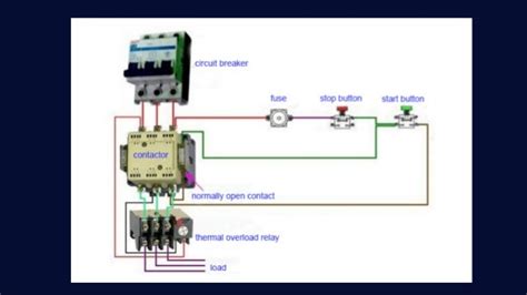 role  thermal relay  overload relays installation wiring