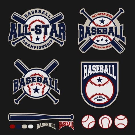 baseball logo  vector art   downloads