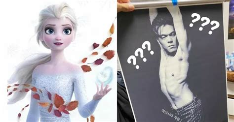 imagine ordering a frozen 2 elsa poster but getting a
