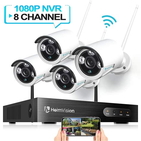 heimvision hm241 security camera system wireless wifi 8ch 1080p nvr