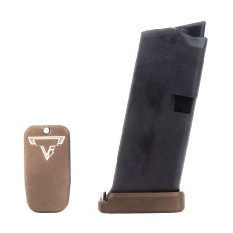 taran tactical for glock 43 base pad magazine extension mag ebay
