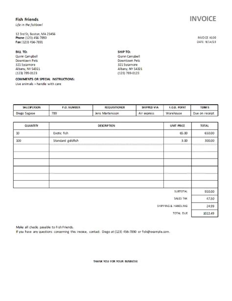 invoice template printable invoice business form editable printable