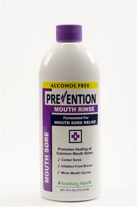 prevention mouth sore  oz mouth rinse mouth sore relief mint