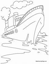 Coloring Ship Pages Cruise Boat Kids Drawing Titanic Disney Ships Speed Shipwreck Cargo Container Para Navio Colorir Drawings Book Printable sketch template