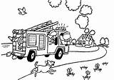 Pages Coloring Fire Firetruck Choose Board sketch template