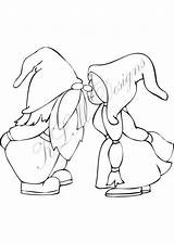 Gnome Couple Klm Gnomes Wichtel Stamp Kleurplaten Gonks Colouring Kreative Druckvorlagen Stempel Fürs Dekuz Weihnachtsbilder Moldes Uitprinten Downloaden Kleurplaat Winterfell sketch template