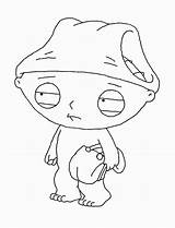 Stewie sketch template