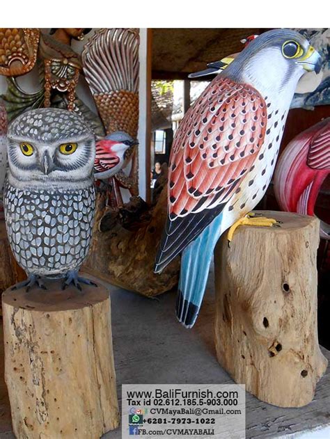 bird  hand carved wood birds