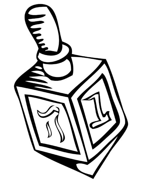 picture  dreidel clipart