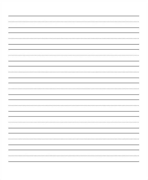 lined paper templates