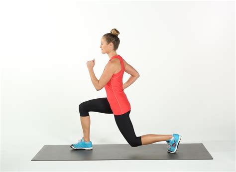 lunge  essential exercises  boost metabolism fast popsugar fitness