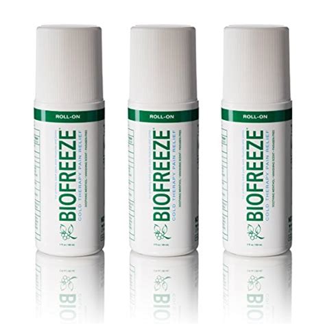 biofreeze pain relief gel  arthritis  oz roll  cold topical