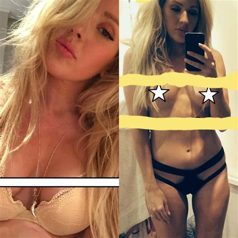 ellie goulding previews her nude pics