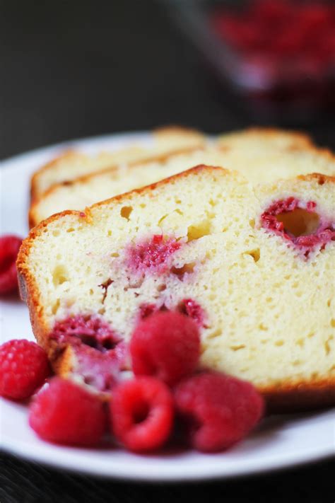 raspberry lemon loaf