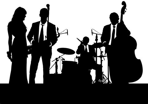 band silhouette cliparts   band silhouette cliparts