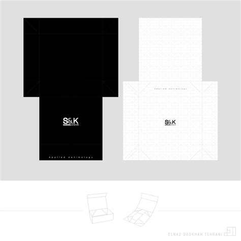 sk gift packaging gift card  behance