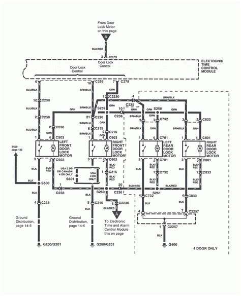 power door lock wiring diagram cadicians blog