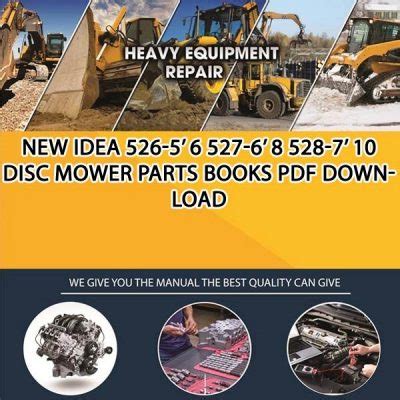 idea disc mower repair manual