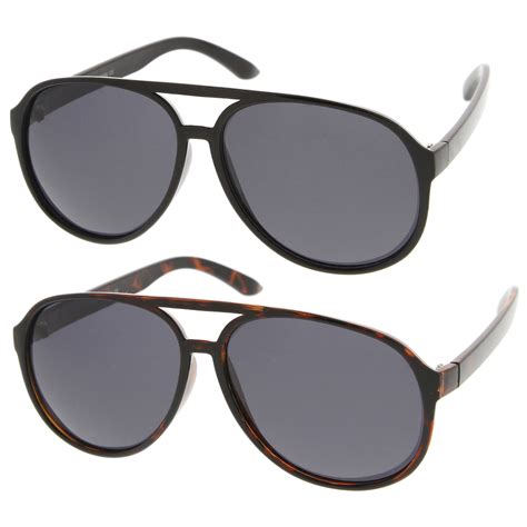 retro large protective polarized lens aviator sunglasses 60mm ebay
