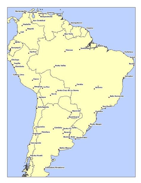 shapefiles shp de sudamerica geografia sig  cartografia digital