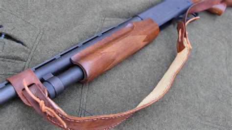 easy guide  making   leather rifle sling