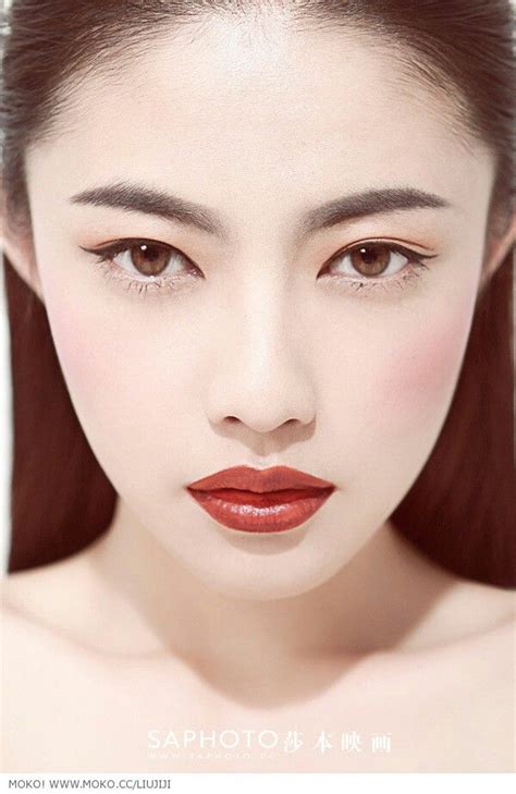 Asian Makeup Red Lips Asian Makeup Girls Makeup