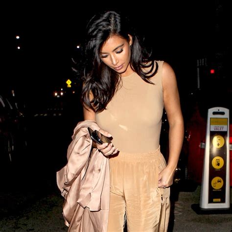 Silky Smooth From 35 Times Kim Kardashian Made Beige Look Sexier Than