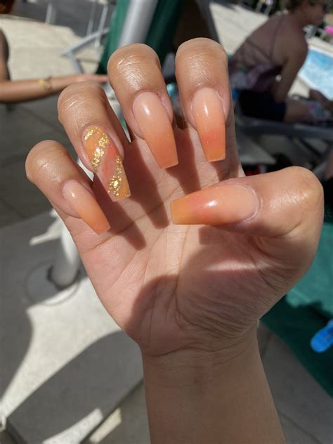 sunset nails sunset nails nails beauty